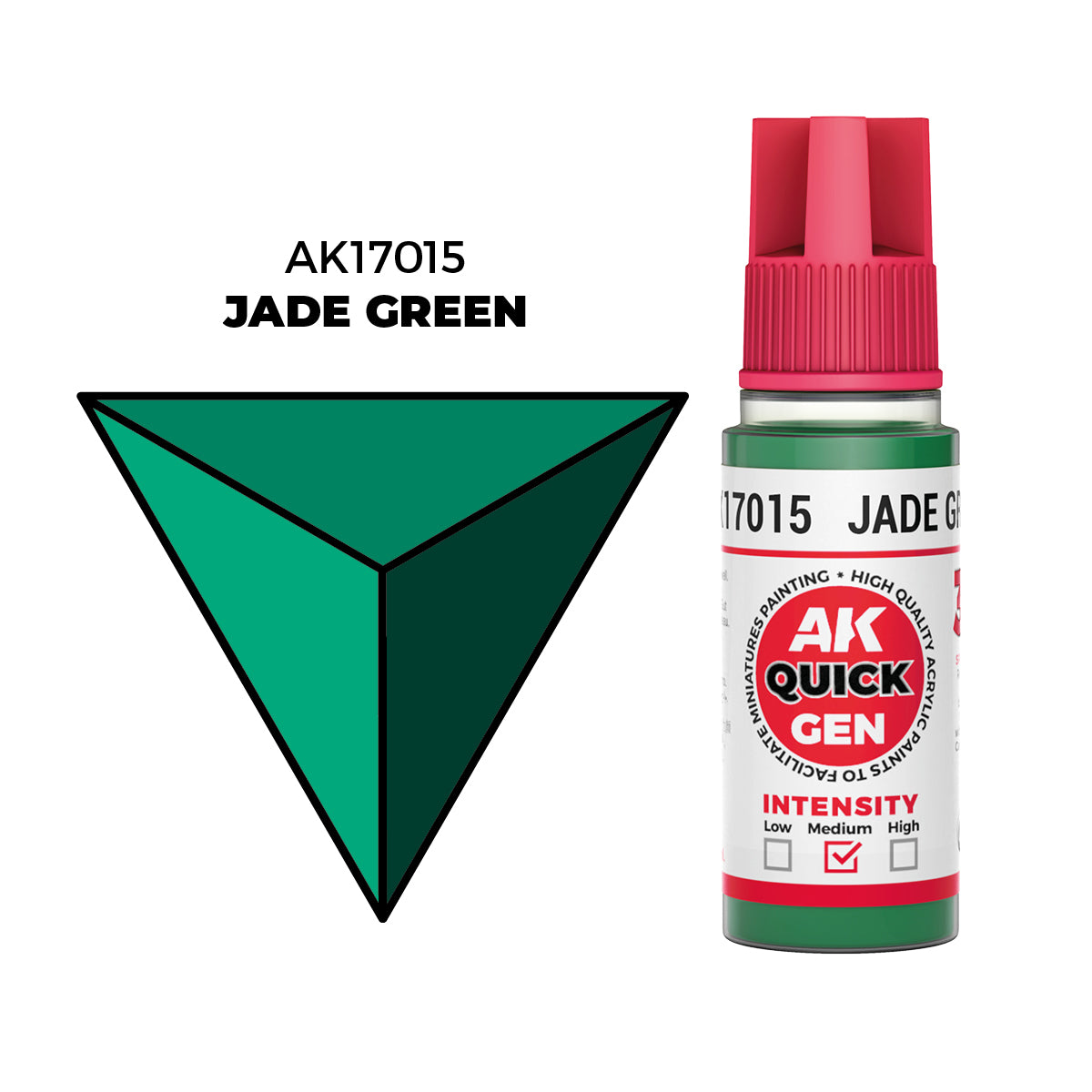 AK Interactive: Quick Gen - Jade Green (18ml)