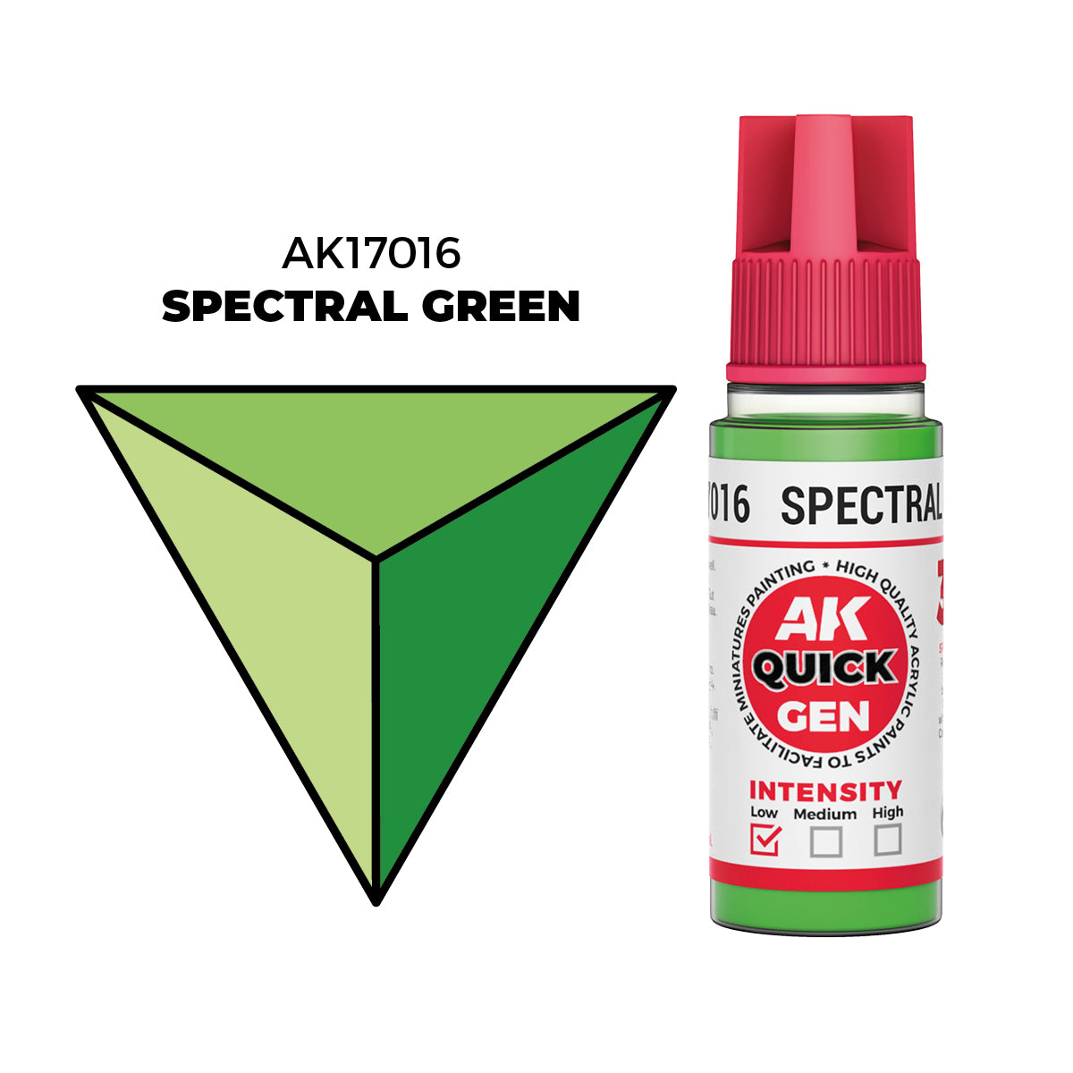 AK Interactive: Quick Gen - Spectral Green (18ml)