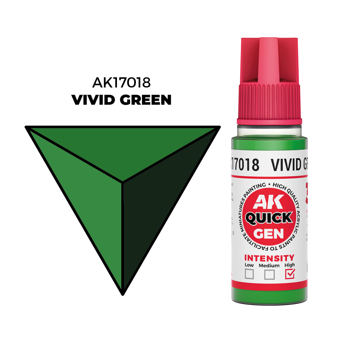 AK Interactive: Quick Gen - Vivid Green (18ml)