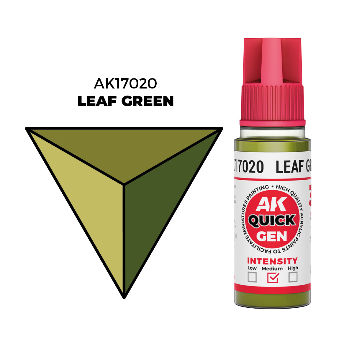 AK Interactive: Quick Gen - Leaf Green (18ml)