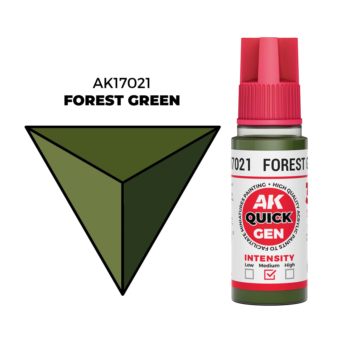 AK Interactive: Quick Gen - Forest Green (18ml)