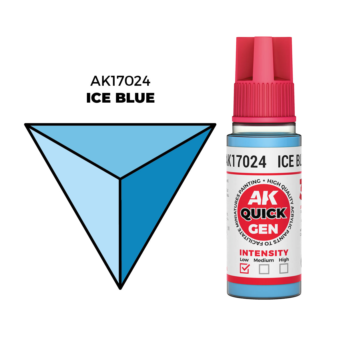 AK Interactive: Quick Gen - Ice Blue (18ml)