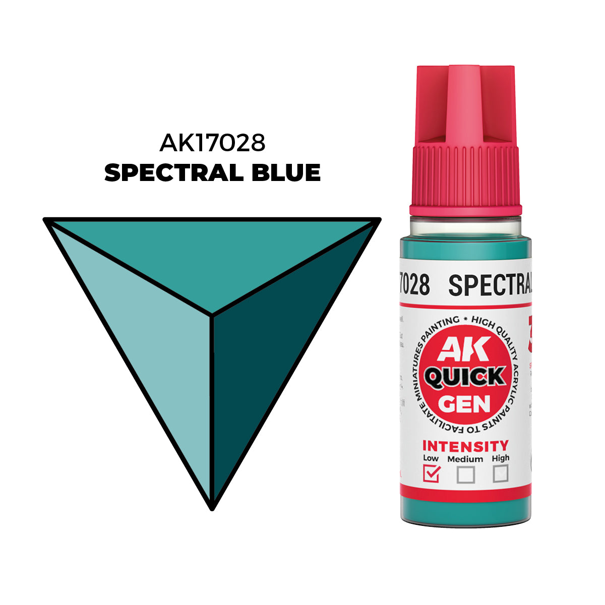 AK Interactive: Quick Gen - Spectral Blue (18ml)