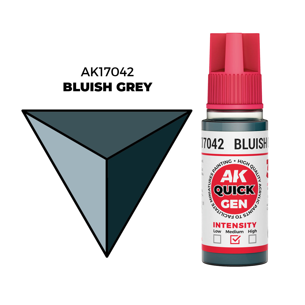 AK Interactive: Quick Gen - Bluish Grey (18ml)