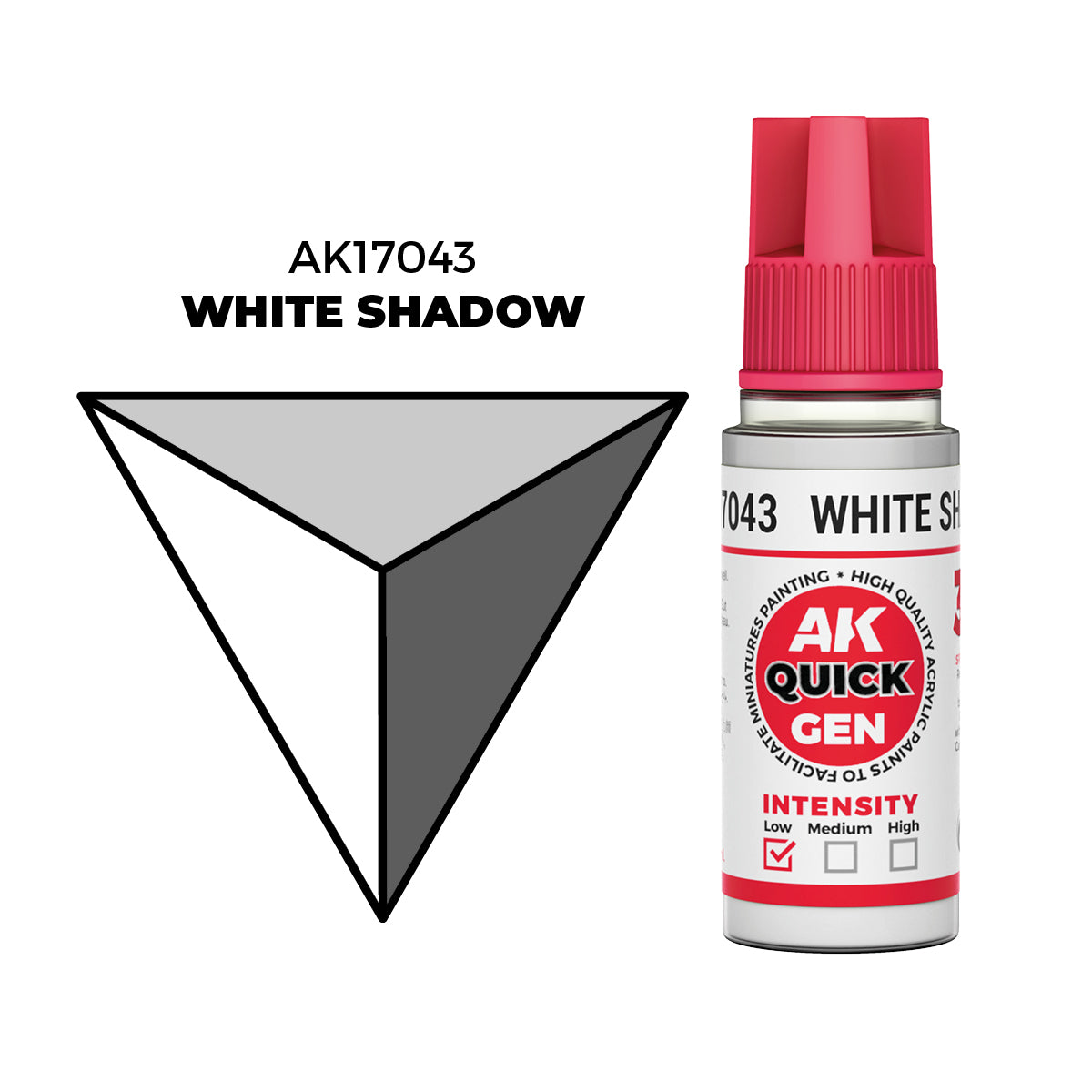 AK Interactive: Quick Gen - White Shadow (18ml)
