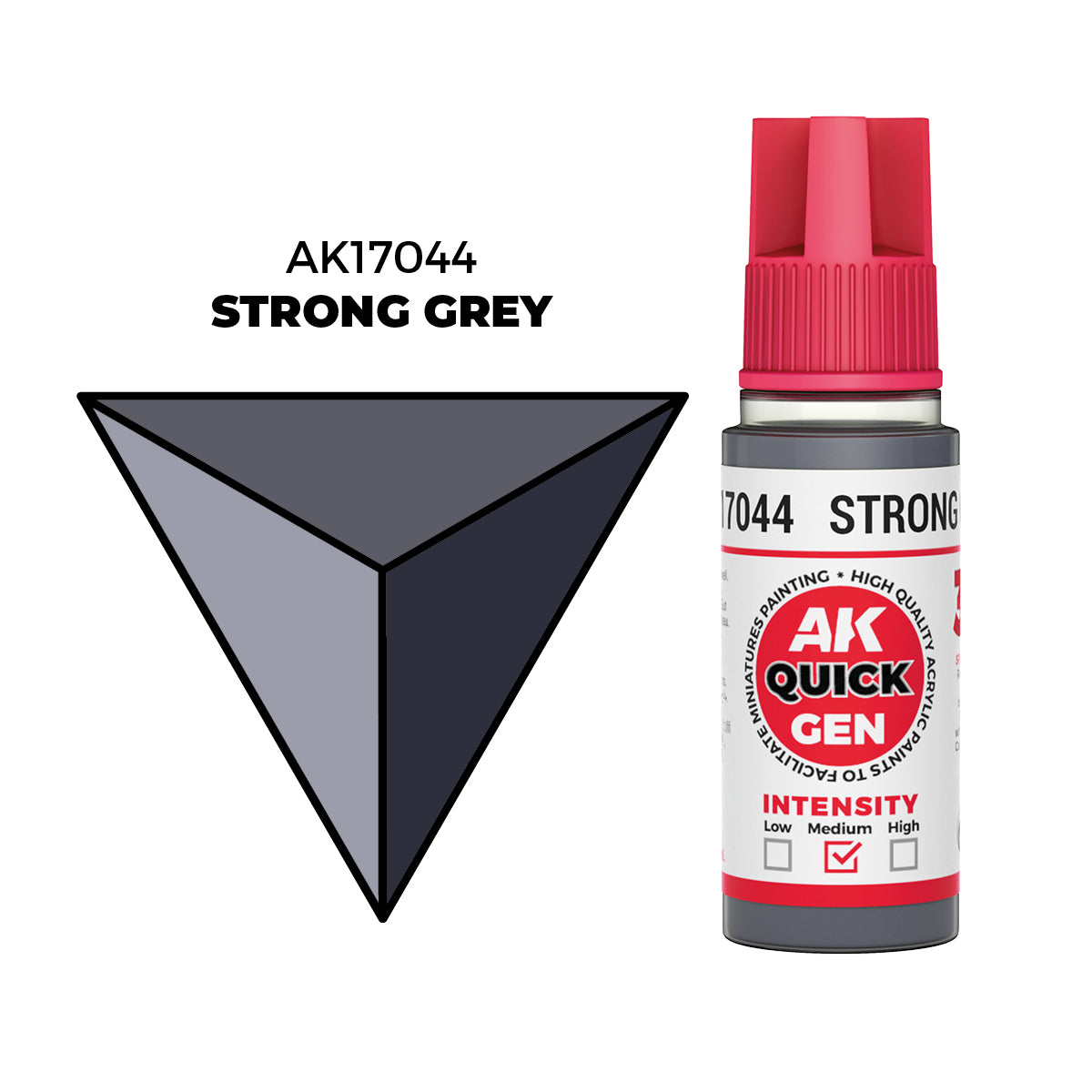 AK Interactive: Quick Gen - Strong Grey (18ml)