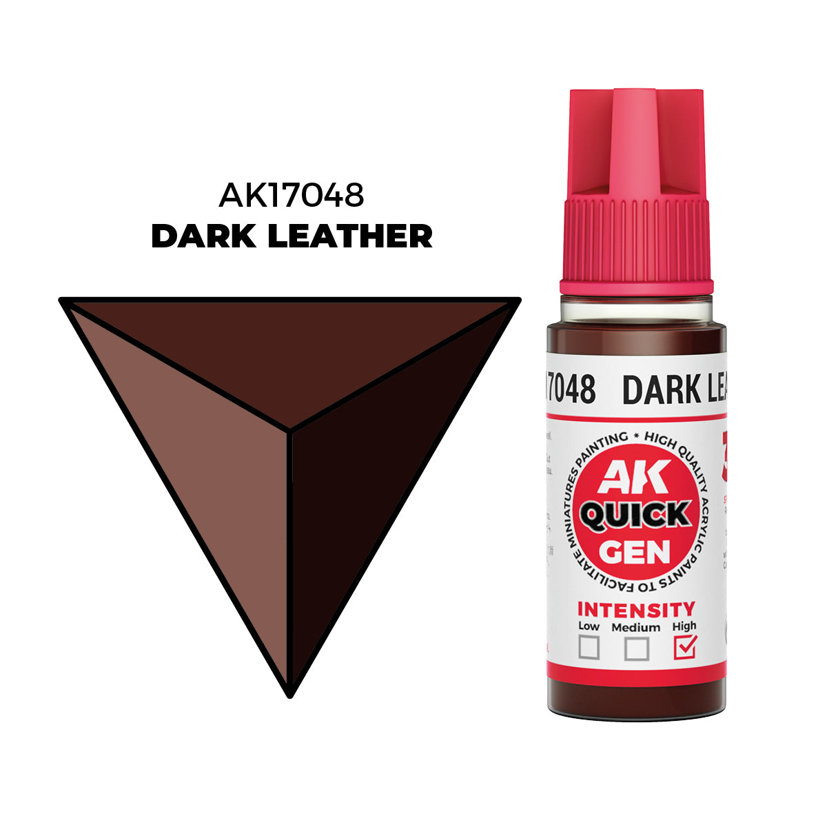AK Interactive: Quick Gen - Dark Leather (18ml)