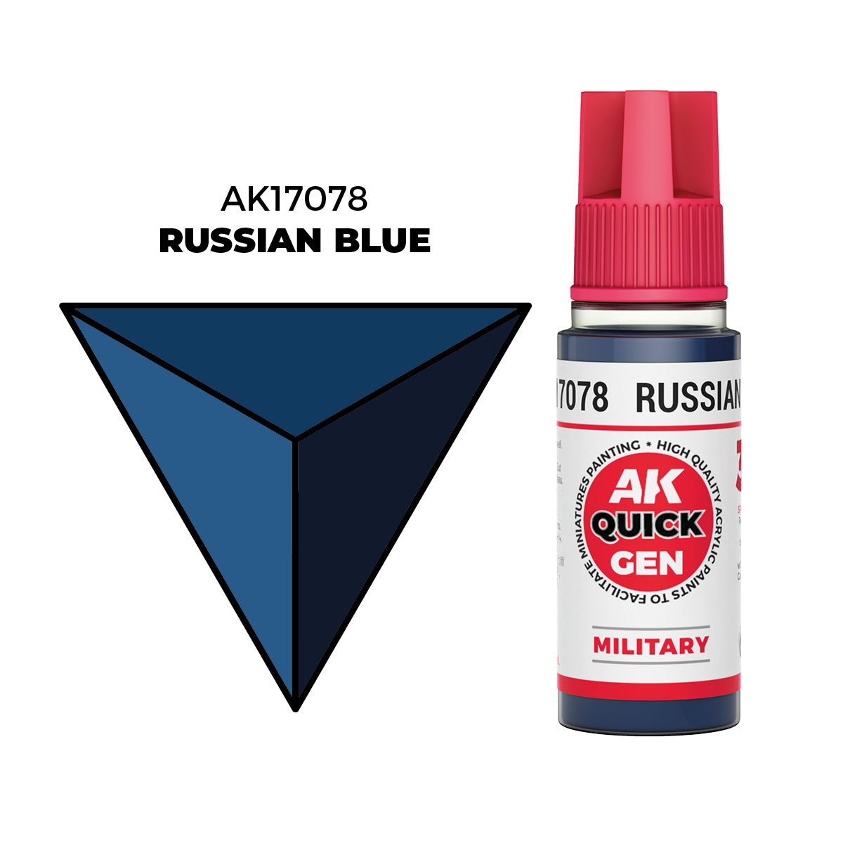 AK Interactive: Quick Gen - Russian Blue (18ml)
