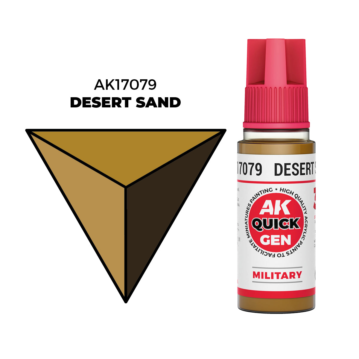 AK Interactive: Quick Gen - Desert Sand (18ml)