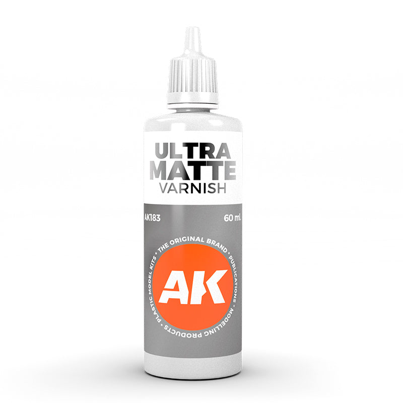 AK Interactive: Ultra Matte Finish Top Quality Varnish (60ml)
