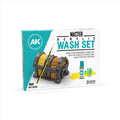 AK Interactive: Master Acrylic Wash Set, Full Range (18 Colors)