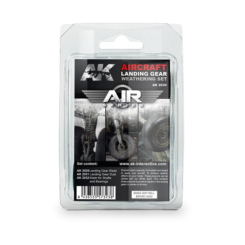 AK Interactive: Aircraft Landing Gear Weathering Set
