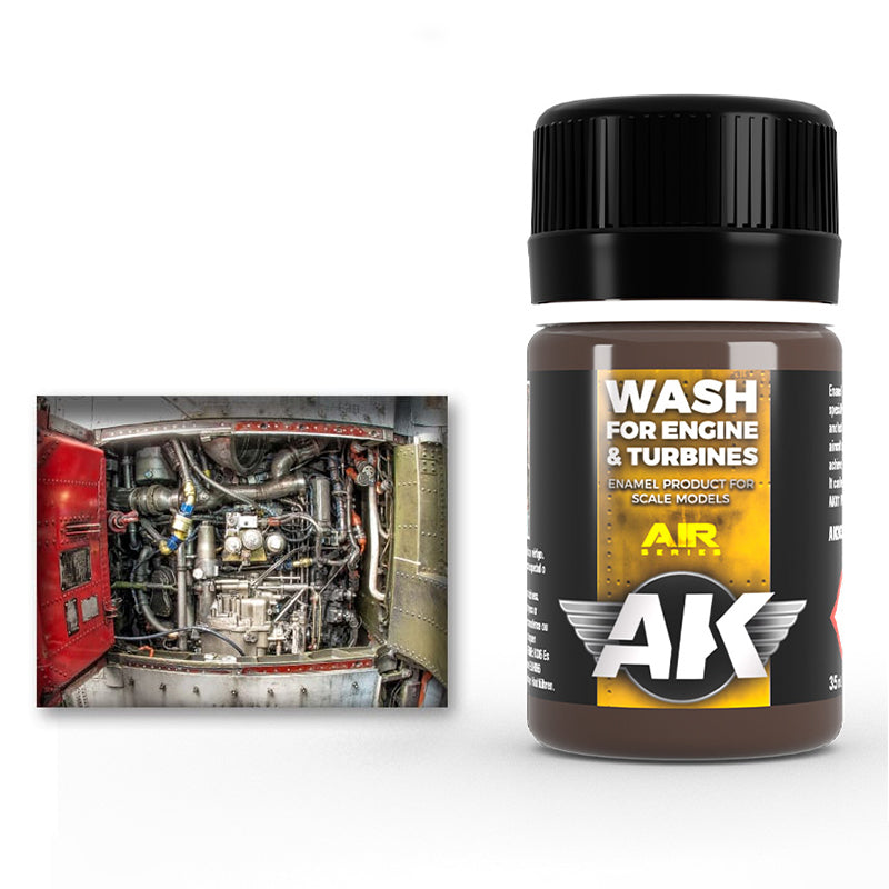 AK Interactive: Wash For Aircraft Engine