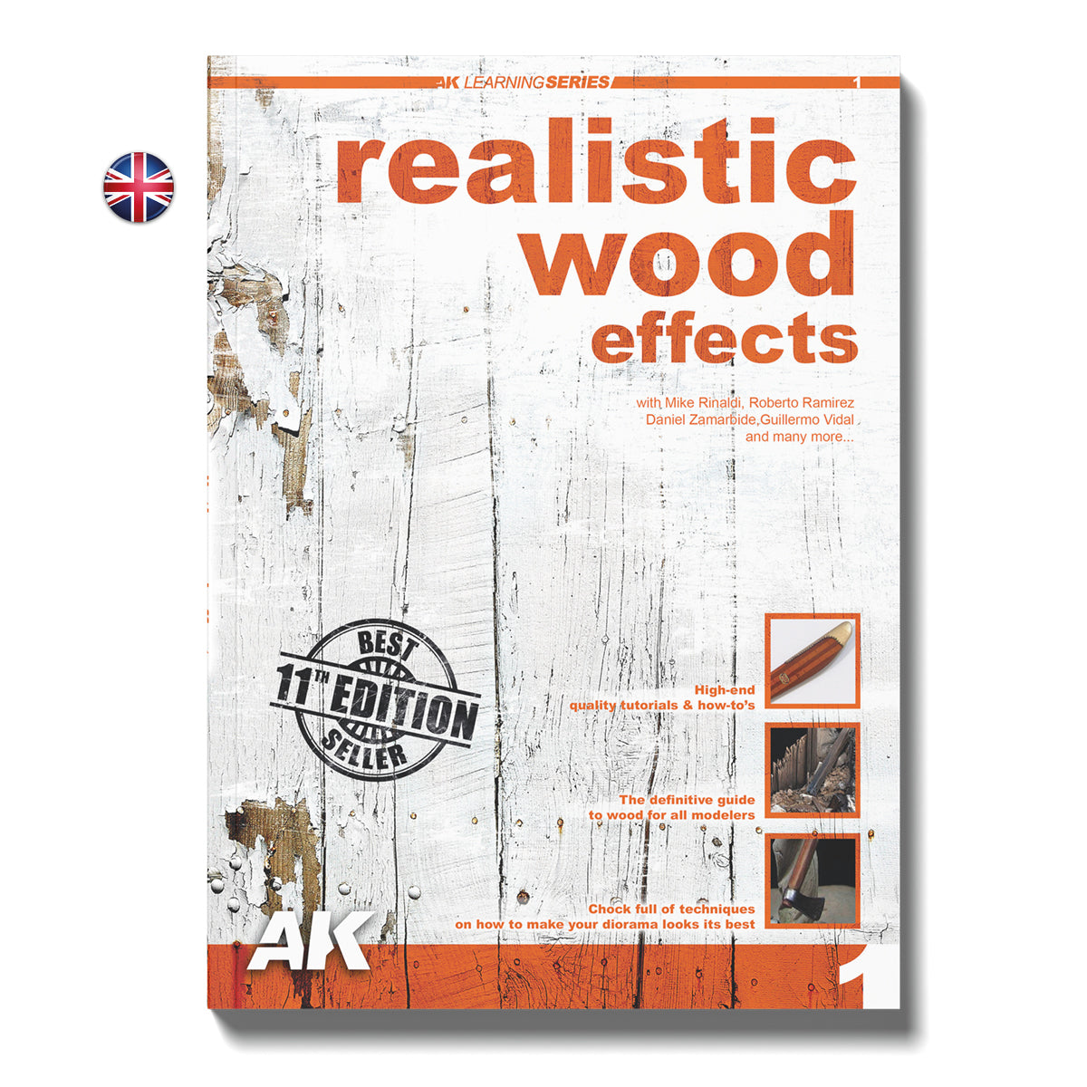 AK Interactive: Learning Series #1 Realistic Wood Effects - English