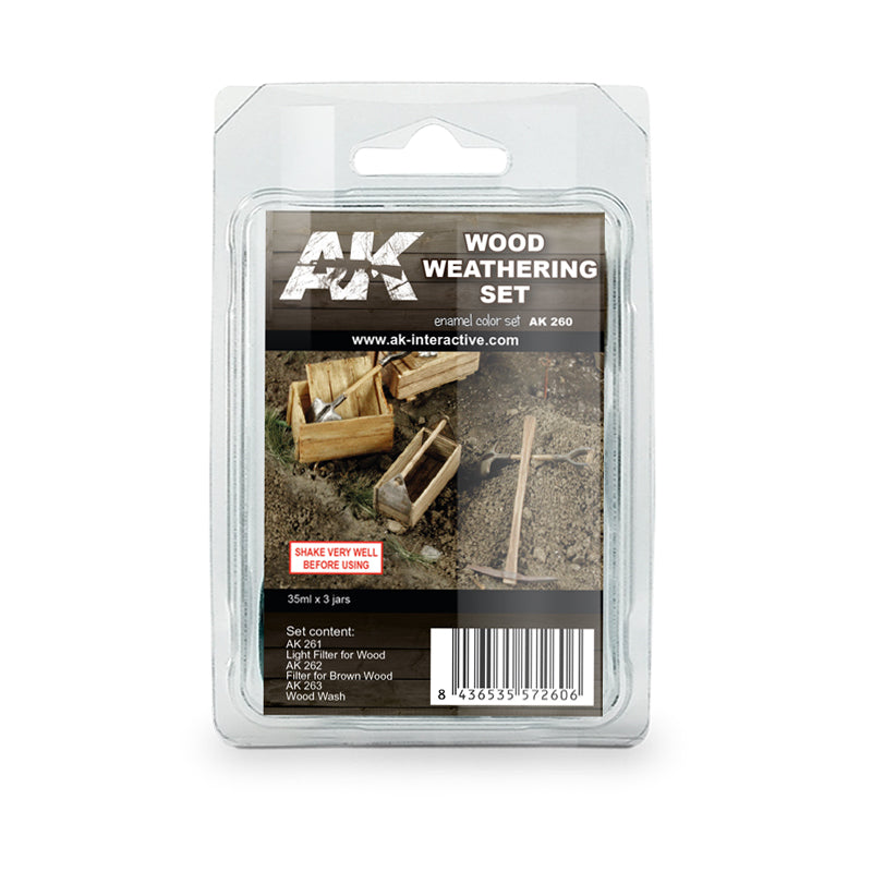 AK Interactive: Wood Weathering Set
