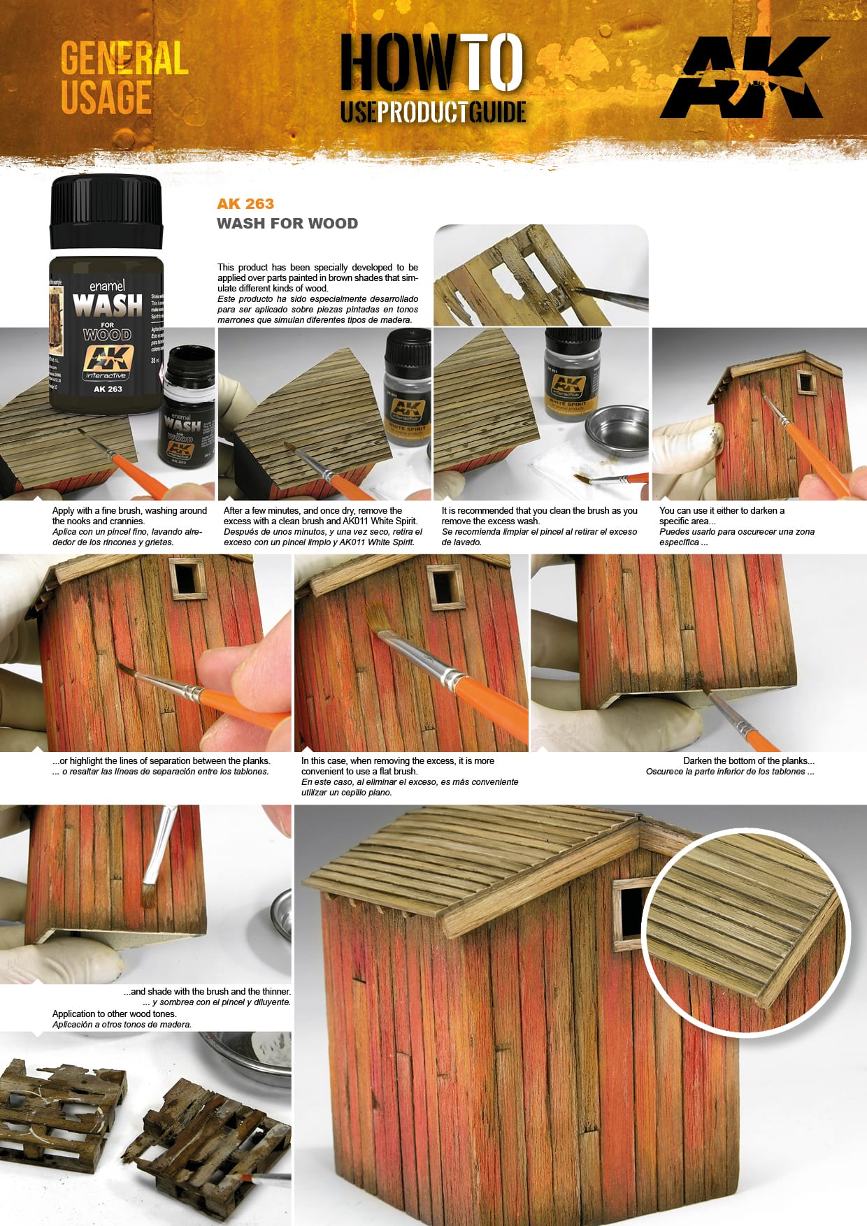AK Interactive: Wash For Wood (35ml) - product image 2