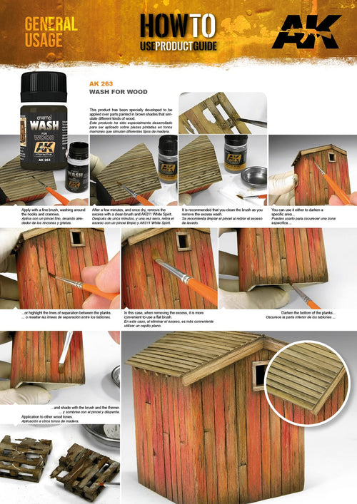 AK Interactive: Wash For Wood (35ml) - product image 2