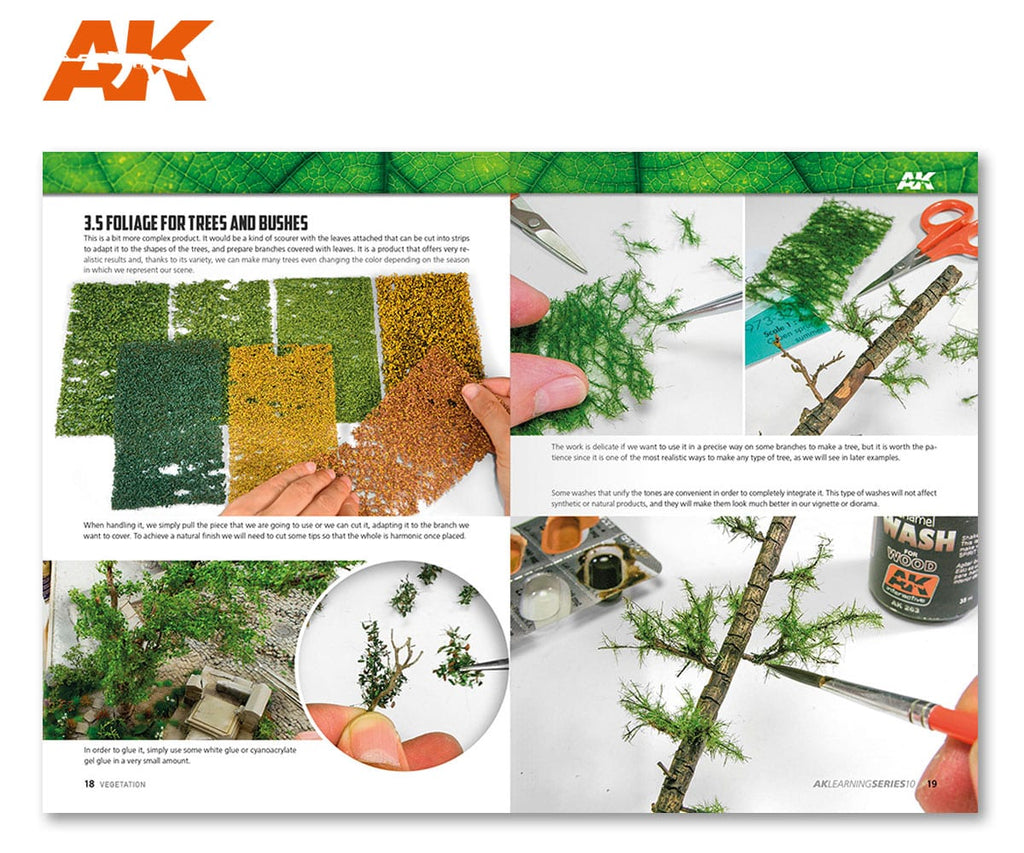 AK Interactive: Learning Series #10 - Mastering Vegetation in Modeling (English) - product image 3