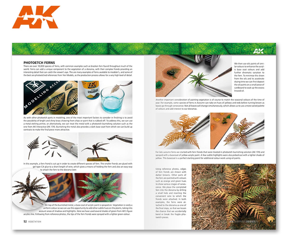 AK Interactive: Learning Series #10 - Mastering Vegetation in Modeling (English) - product image 4