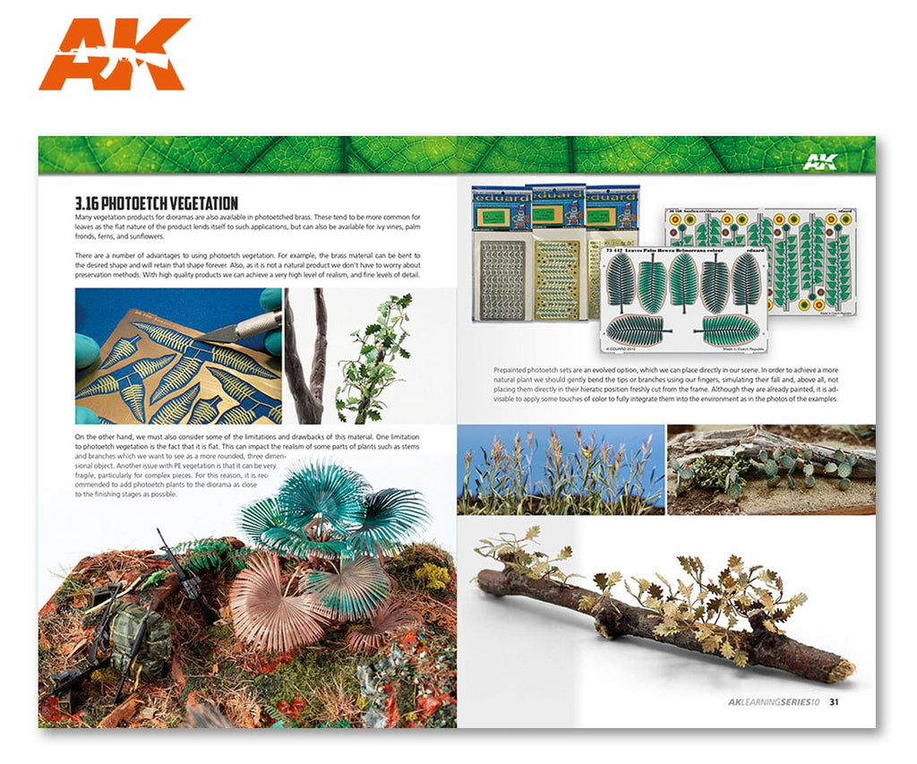 AK Interactive: Learning Series #10 - Mastering Vegetation in Modeling (English) - product image 5