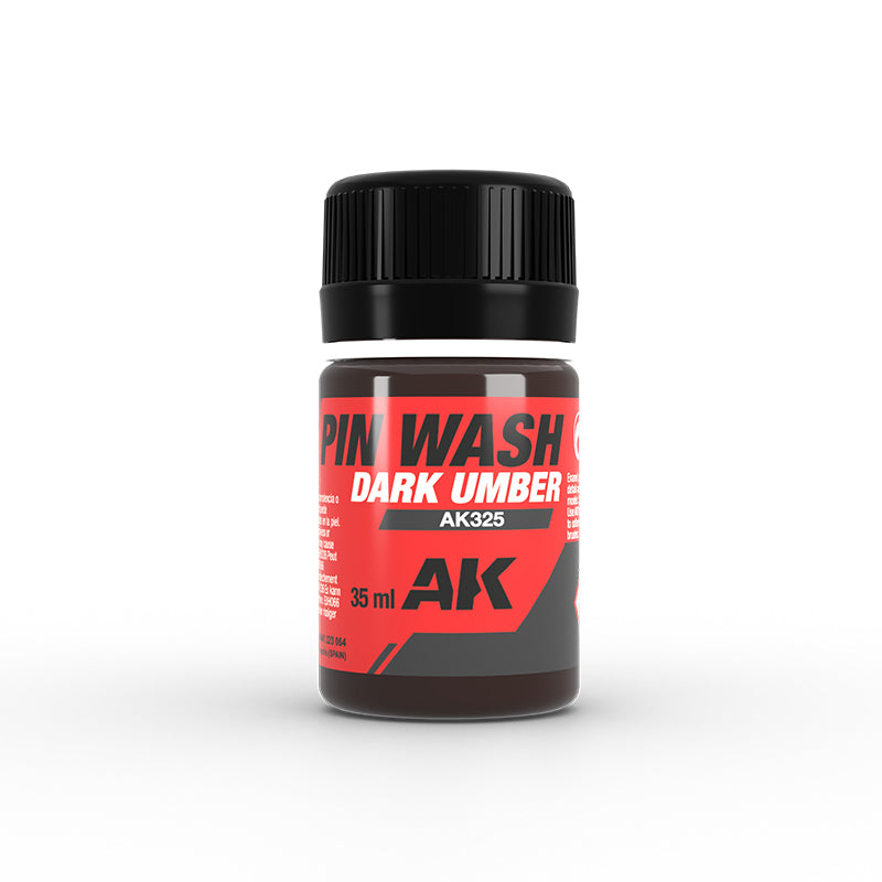 AK Interactive: Pin Wash Dark Umber (35ml)