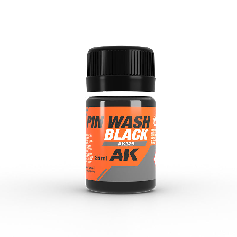 AK Interactive: Pin Wash Black (35ml)