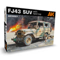 AK Interactive: 1/35 FJ43 SUV with Hard Top Plastic Model Kit