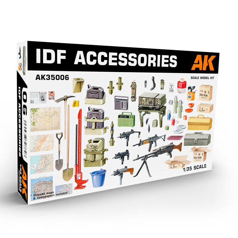 AK Interactive: 1/35 IDF Accessories