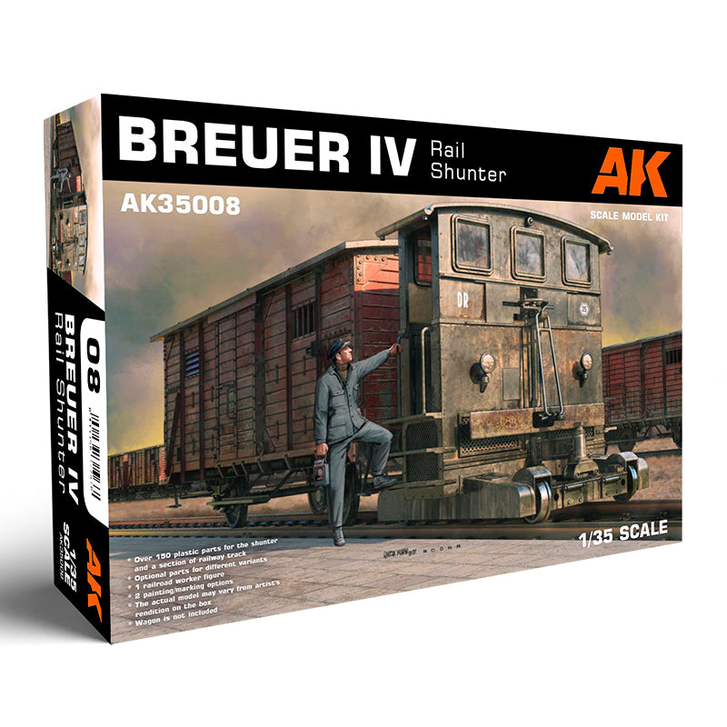 AK Interactive: 1/35 Breuer IV Rail Shunter