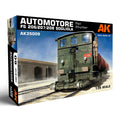 AK Interactive: 1/35 Automotore FS 206/207/208 Sogliola Rail Shunter