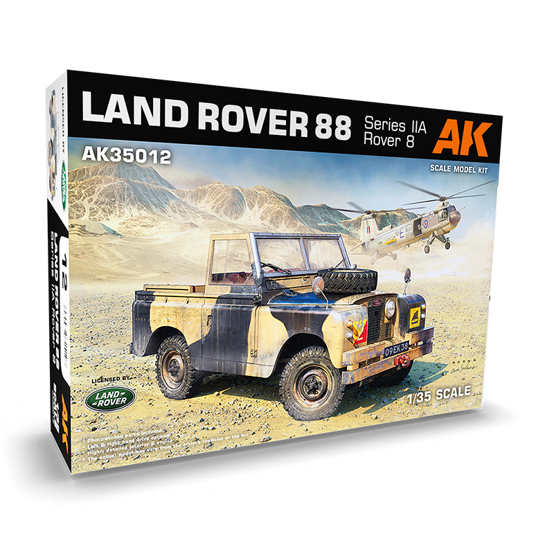 AK Interactive: 1/35 Land Rover 88 Series IIA Rover 8
