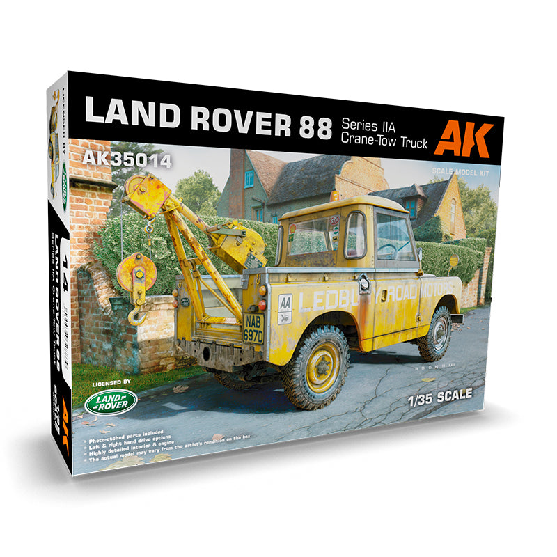AK Interactive: 1/35 Land Rover 88 Series IIA -Crane / Tow Truck