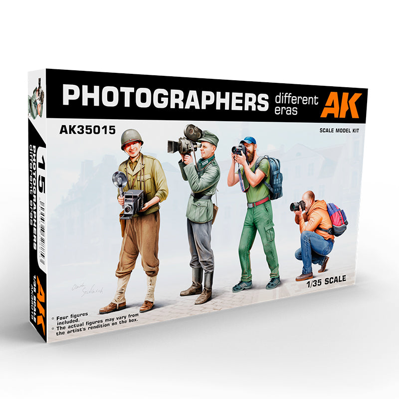 AK Interactive: 1/35 Photographers (Different Eras)