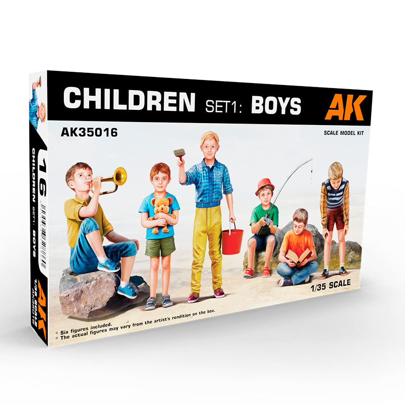 AK Interactive: 1/35 Children Set 1 Boys