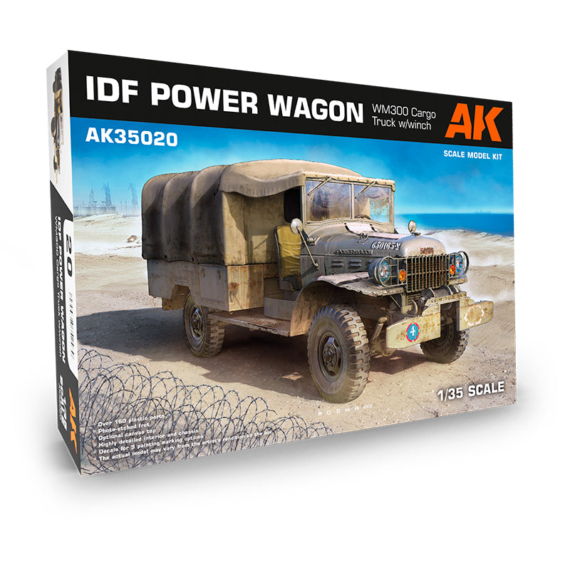 AK Interactive: 1/35 IDF Power Wagon WM300 W/winch
