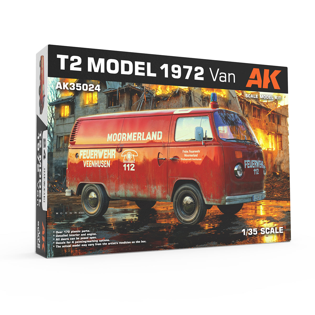 AK Interactive: 1/35 T2 Model 1972 Van