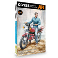 AK Interactive: 1/35 CG125 Japanese Motorcycle