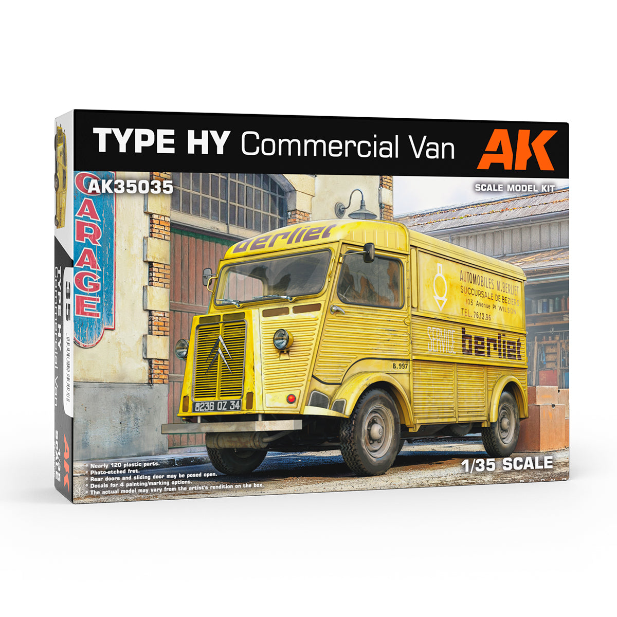 AK Interactive: Type HY Commercial Van 1/35 Scale