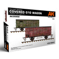 AK Interactive: 1/35 German Railway Covered G10 Wagon Gedeckter Guterwagen G10