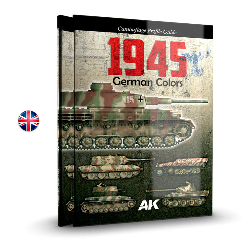 AK Interactive: 1945 German Colors Profile Guide - English