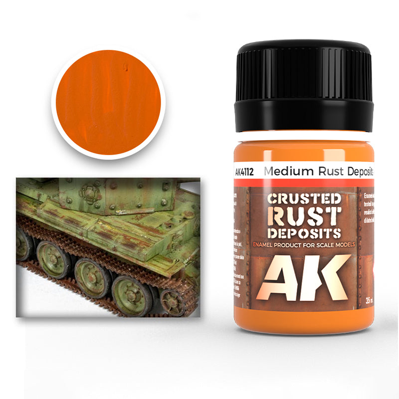 AK Interactive: Medium Rust Deposit