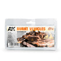 AK Interactive: Burnt Vehicles Set