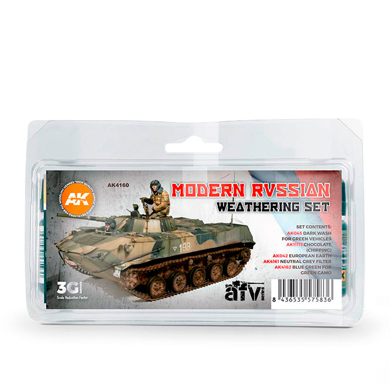 AK Interactive: Modern Russian Weathering Set