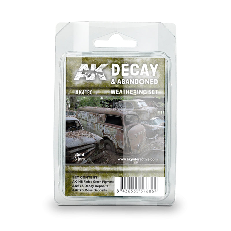 AK Interactive: Decay & Abandoned Weathering Set