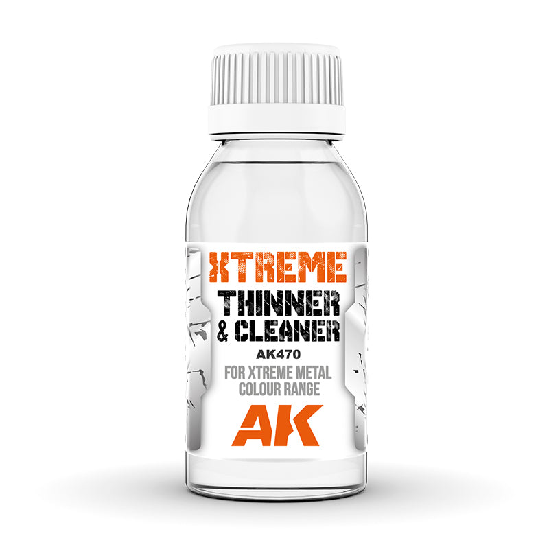 AK Interactive: Xtreme Cleaner & Thinner For Xtreme Metal Colour Range