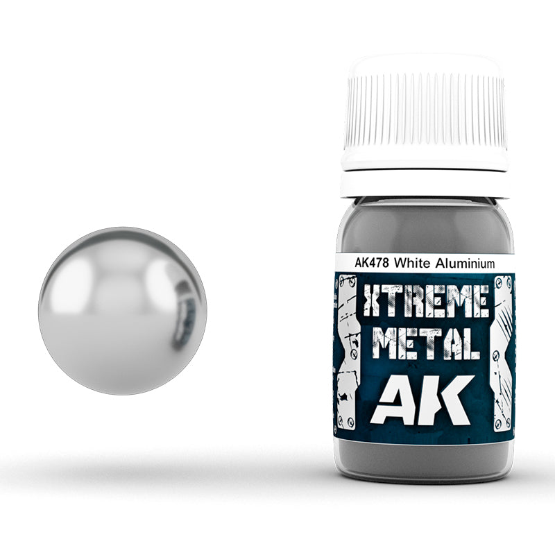 AK Interactive: Xtreme White Aluminium