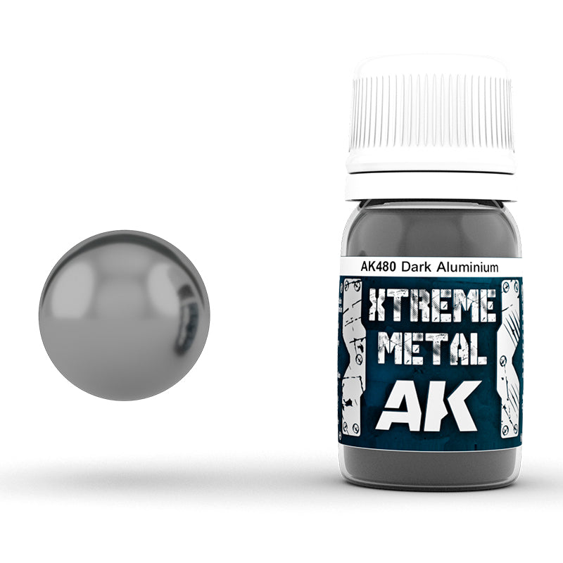 AK Interactive: Xtreme Metal Dark Aluminium