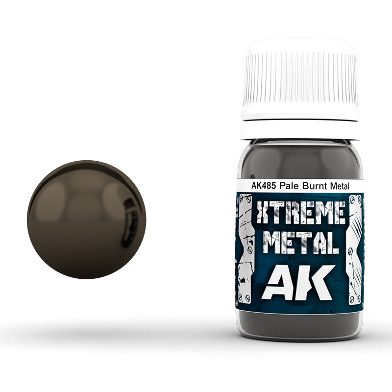 AK Interactive: Xtreme Metal Pale Burnt Metal