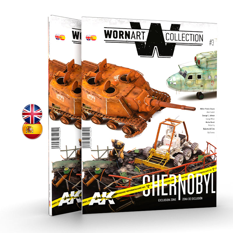 AK Interactive: Worn Art Collection #03 Chernobyl - Bilingual
