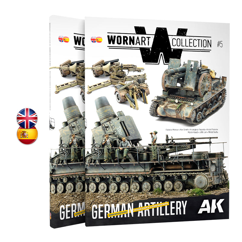 AK Interactive: Worn Art 05 German Artillery